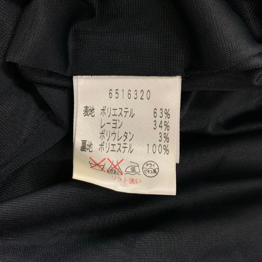 中古◆ルネ ノースリーブワンピース フラワーボタン ネイビー レディース サイズ34 Rene 【AFB39】