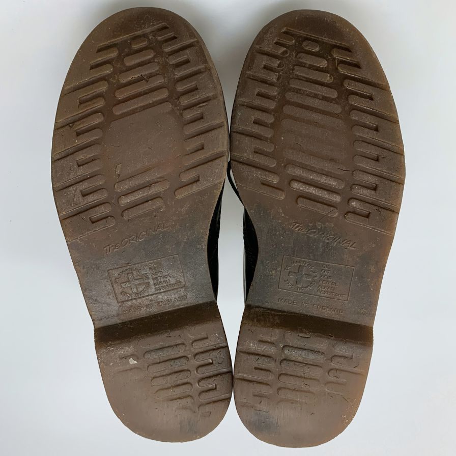 ドクターマーチン 10ホール ブーツ スチールトゥ サイズ9 メンズ Dr.Martens 約28.0cm【AFC41】