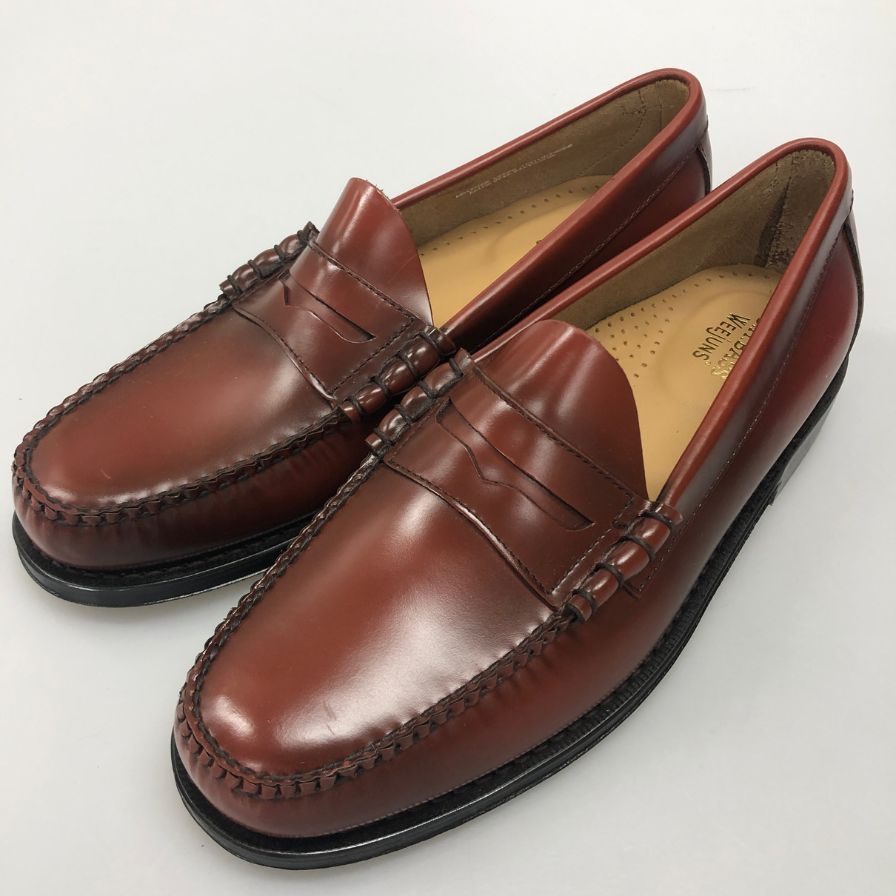 G.H. Bass & Co. Weejuns ブラウンローファー　ブラウン G.H.BASS - ☆未使用 ジーエイチバス ウィージャンズ レザー