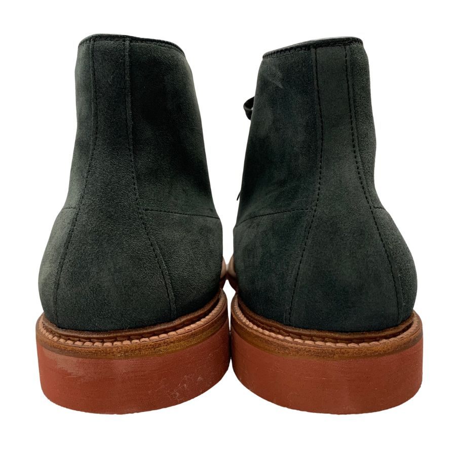 オールデン レフォット別注 インディブーツ スエード 40528H ネイビー US11D メンズ 革靴 ALDEN LEFFOT ブーツ 約29.0cm【LA】【中古】