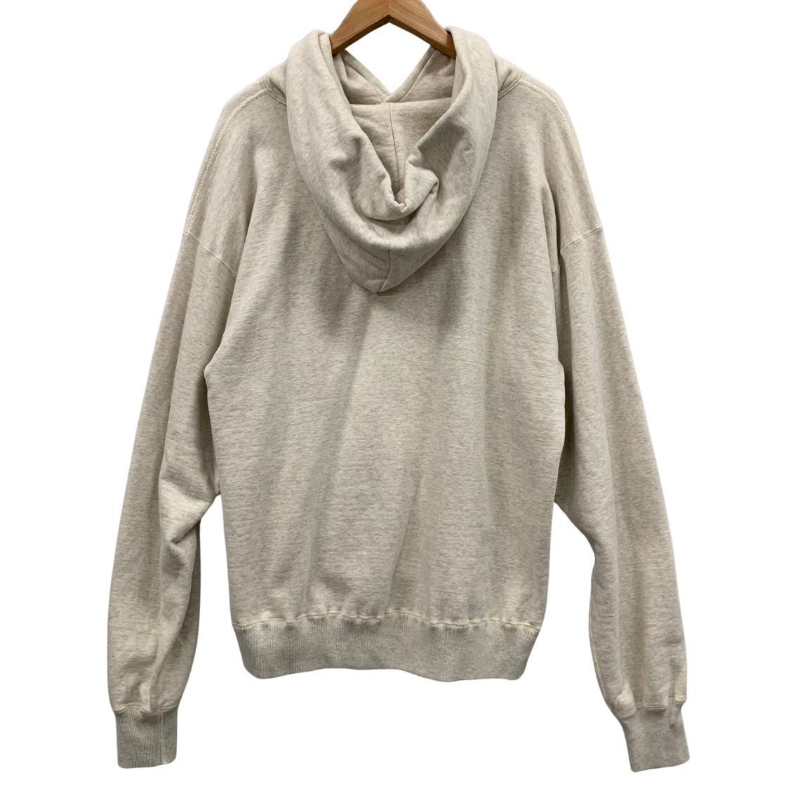 美品◆セントマイケル ロゴ パーカー 21AW サイズXL メンズ グレー SAINT MICHAEL 【AFB19】