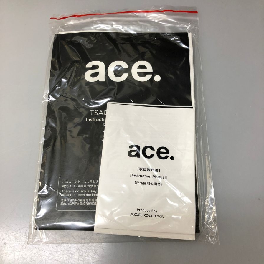 スーツケース エース ロックペイントSS 31L グレー ACE.【AFI28】