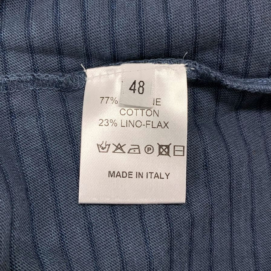 中古◆ロベルトコリーナ クルーネックロングTシャツ ブルーグラデ メンズ 48サイズ Roberto Collina 【AFB23】
