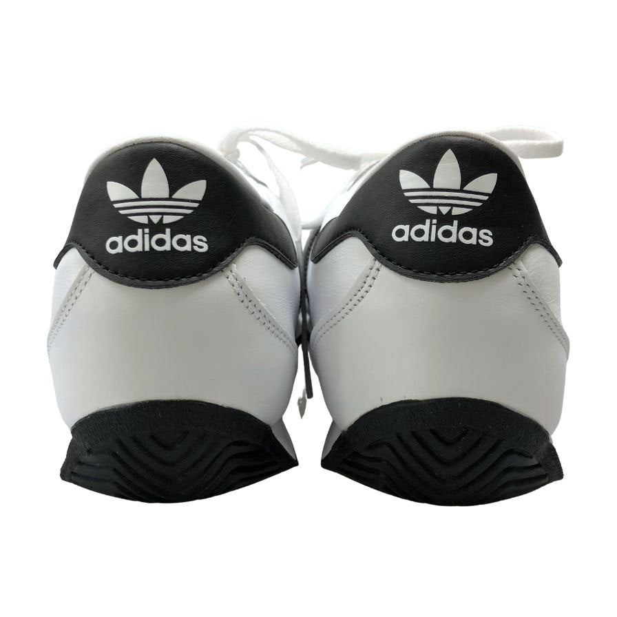 アディダス ローカットスニーカー カントリーⅡ ホワイト×ブラック メンズ サイズ28.5 ADIDAS COUNTRYⅡ 約28.5cm【AFD12】