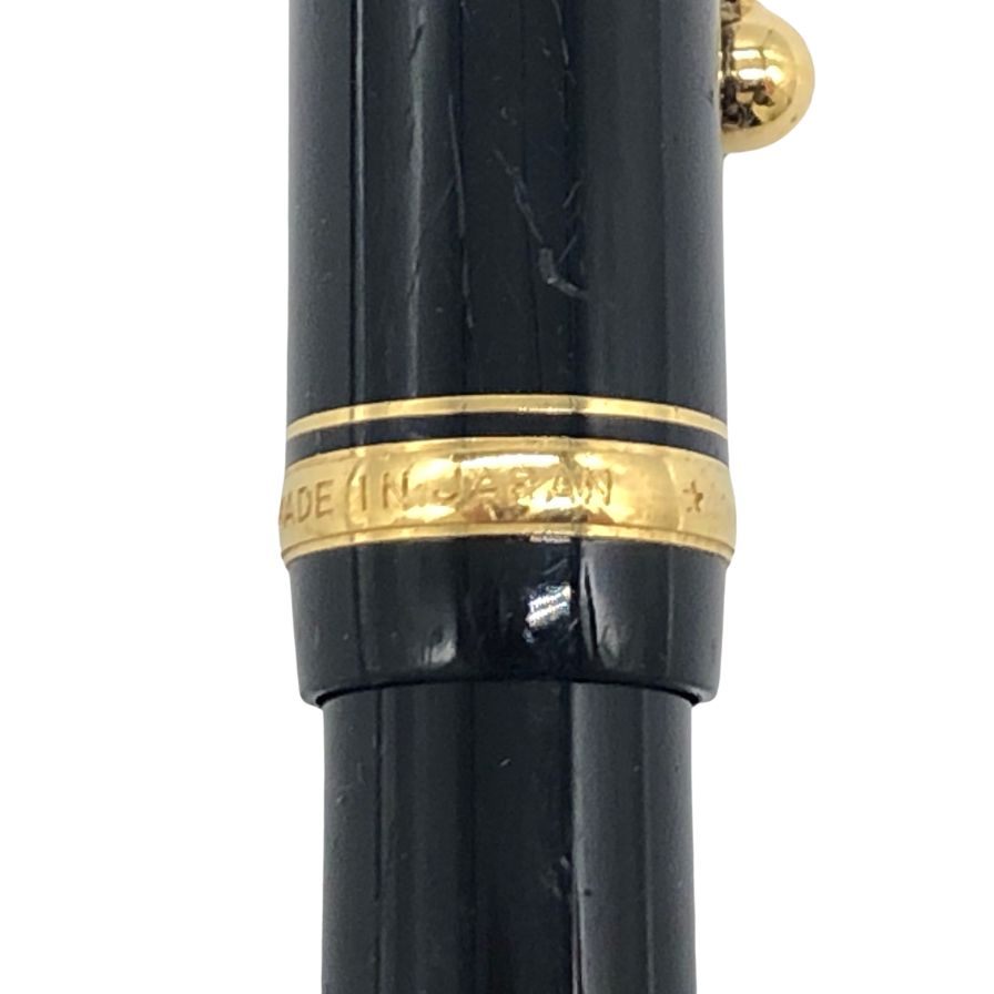 中古◆パイロット 万年筆 カスタム74 ペン先14K585 字幅M 黒 PILOT【AFI4】