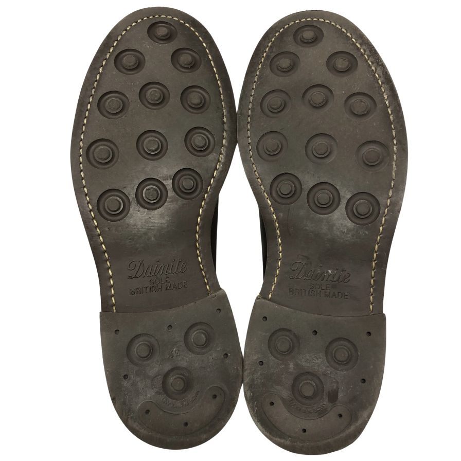 トリッカーズ レザーシューズ モンキーブーツ 6077 レザー ブラウン サイズUK9 メンズ Tricker's ブーツ 約28.0cm【LA】【中古】