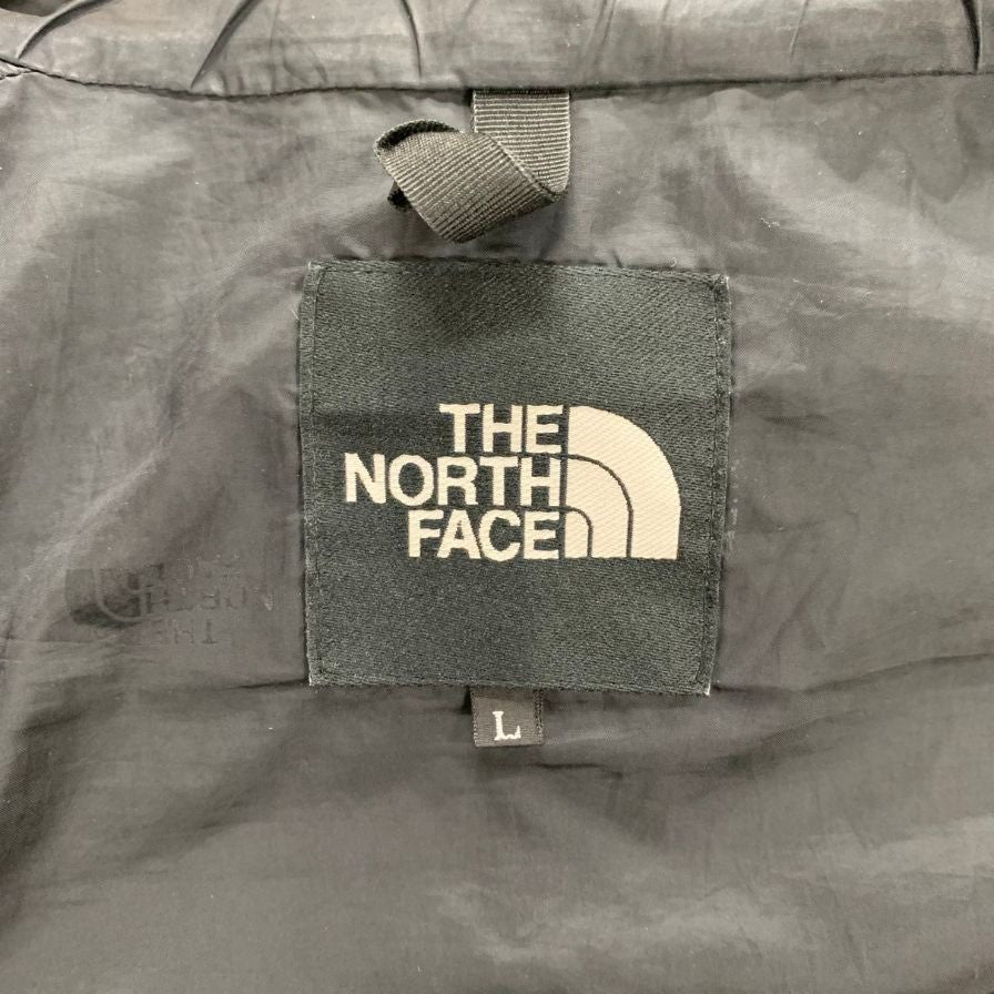 中古◆ザ ノースフェイス マウンテンライトジャケット デニム ゴアテックス NP12032 サイズL ブラック×ネイビー メンズ THE NORTH FACE 【AFA24】