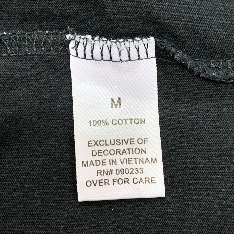 美品◆フィアオブゴッド エッセンシャルズ バックロゴ Tシャツ メンズ サイズM ブラック Fear of God ESSENTIALS 【AFB9】