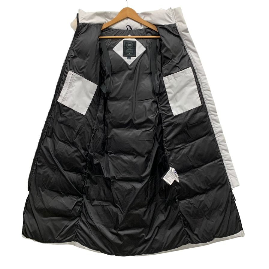 美品◆カナダグース ミスティーク ブラックレーベル ダウンコート 3035LB ライトグレー サイズS CANADA GOOSE Mystique Parka Black Label 【AFF24】
