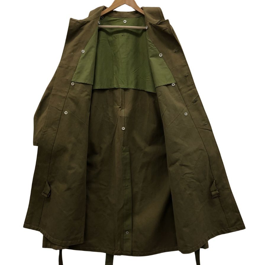 フランス軍 Mー35 モーターサイクルコート フレンチアーミー 50s カーキ メンズ サイズ2 FRENCH ARMY【LA】
