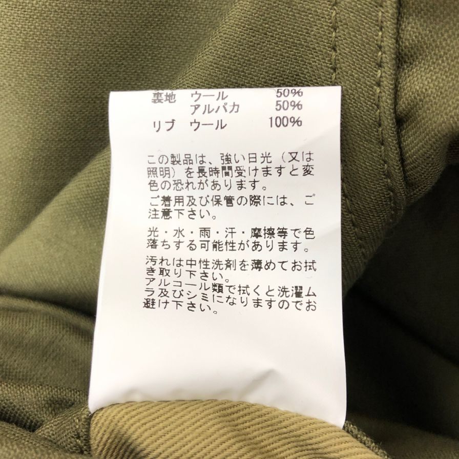 極美品◆バズリクソンズ N-1 デッキジャケット グリーン メンズ サイズ38 BR15338 BUZZ RICKSON'S 【AFA13】