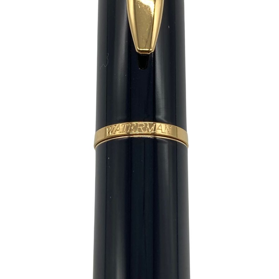 ウォーターマン 万年筆 メトロポリタン エッセンシャル ブラック×ゴールド Fニブ WATERMAN【AFI17】
