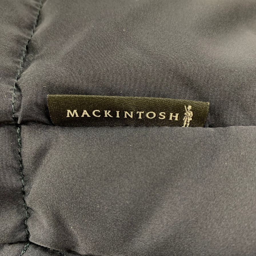 極美品◆マッキントッシュ ジャパン フーデッドダウンコート メンズ ルーマニア製 GD-004-E サイズ40 ネービー MACKINTOSH JAPAN 【AFA11】