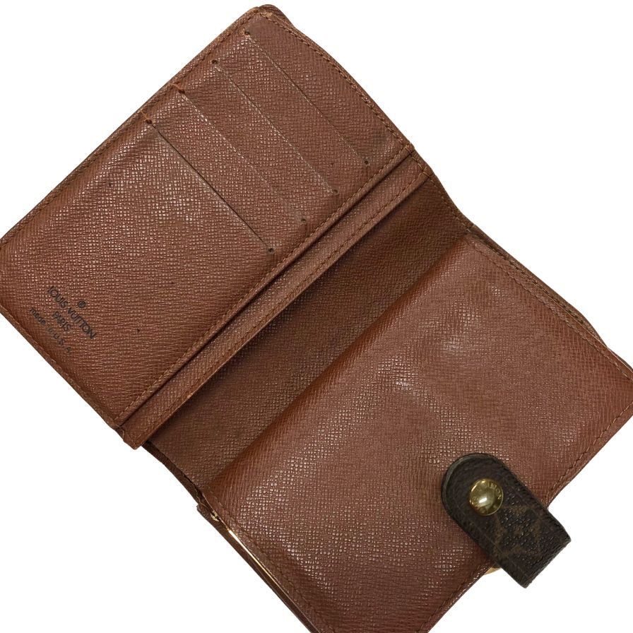 ルイ ヴィトン 財布 二つ折り がま口 ポルトフォイユヴィエノワ M61674 モノグラム レディース LOUIS VUITTON【AFI18】