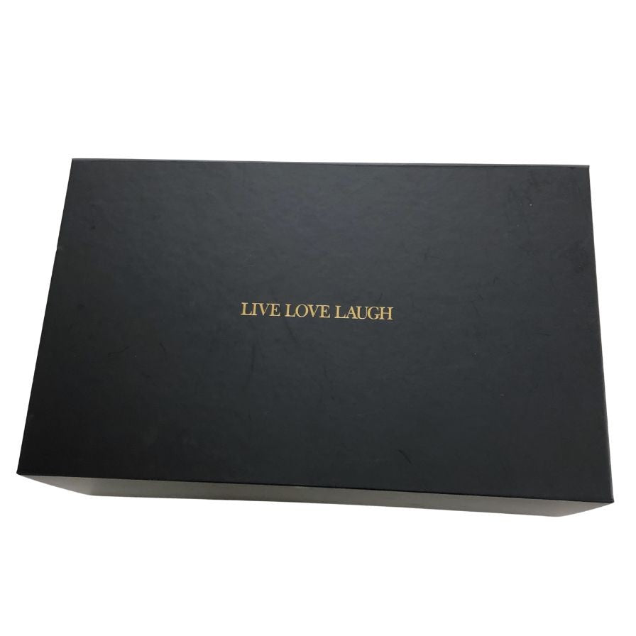 リブラブラフ レザーシューズ ストレートチップ ブラック サイズ25 メンズ Live Love Laugh 約25.0cm【AFD1】