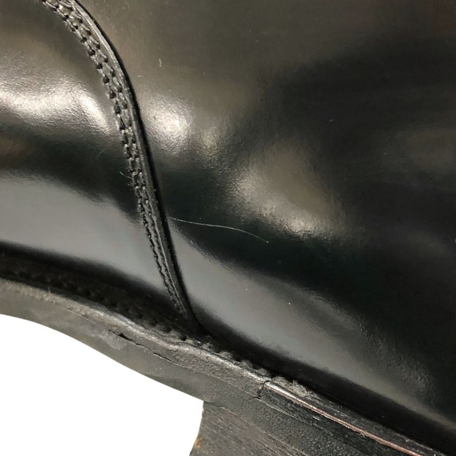 アルフレッドサージェント レザーシューズ ストレートチップ ブラック サイズ7 Alfred Sargent 約25.5cm【AFC5】