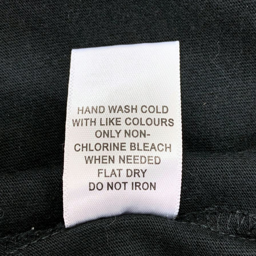 美品◆フィアオブゴッド エッセンシャルズ バックロゴ Tシャツ メンズ サイズM ブラック Fear of God ESSENTIALS 【AFB9】