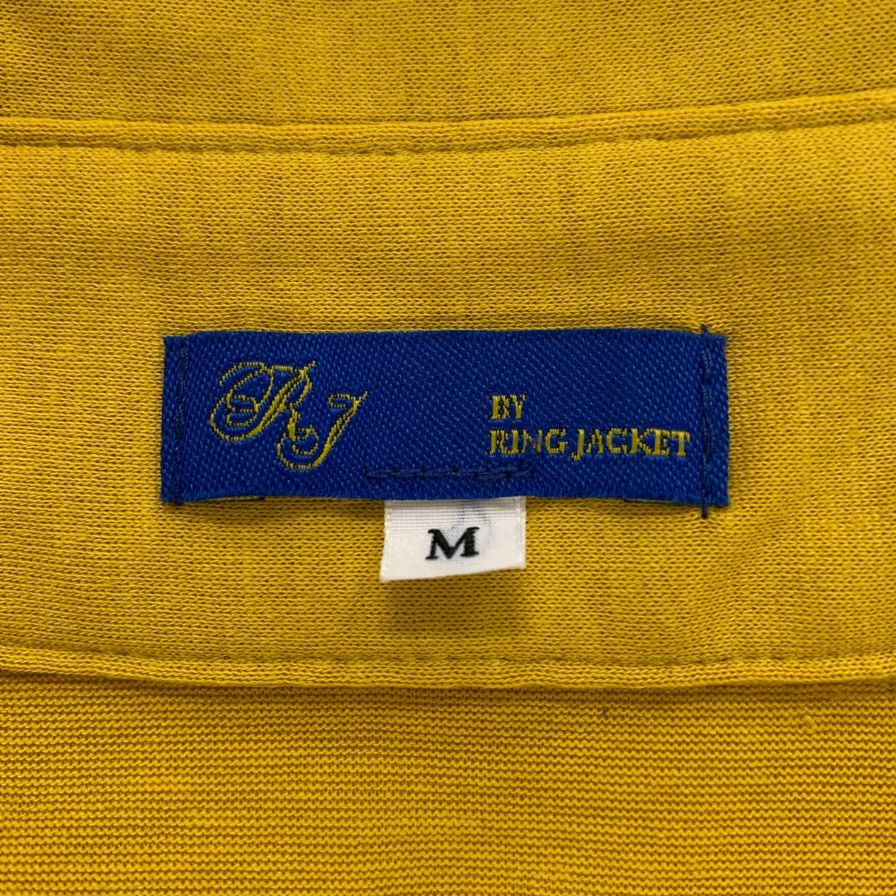 極美品◆リングヂャケット ポロシャツ 92180S03J M イエロー系 RING JACKET 【AFB13】