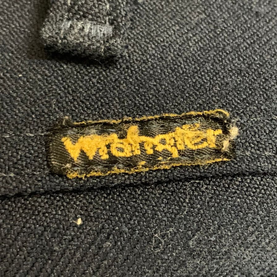 ラングラー スラックス USA製 ネイビー メンズ W32 L31 Wrangler 【AFB39】