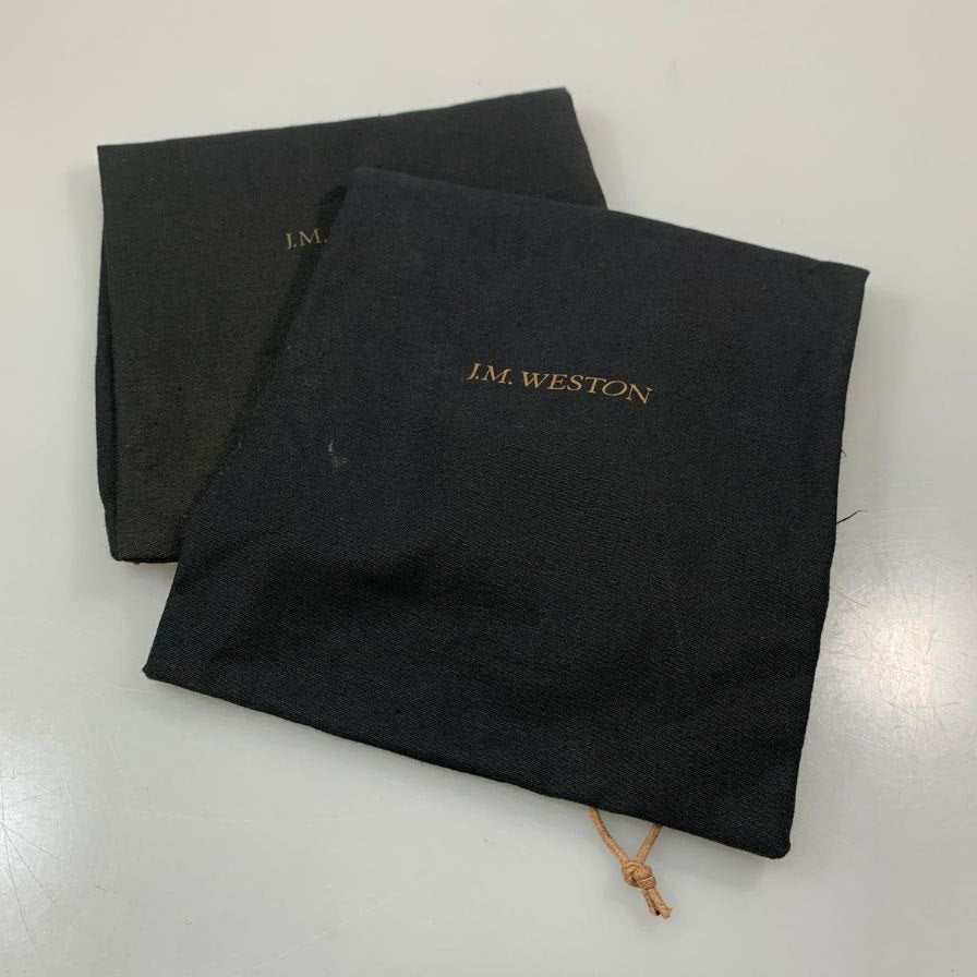 ジェイエムウエストン コインローファー ルモック 281 グレインレザー 45ラスト メンズ サイズ6.5E ブラック J.M.WESTON ローファー 約25.0cm【LA】【中古】
