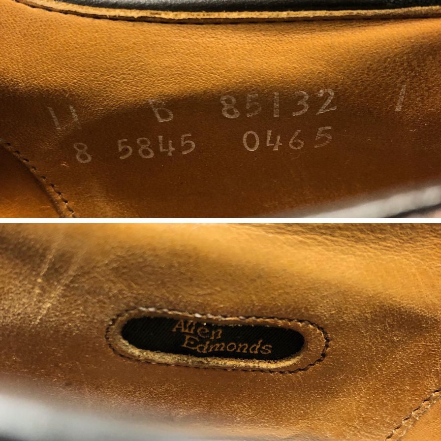 アレンエドモンズ レザーシューズ 5845 PARK AVENUE ストレートチップ ブラウン メンズ サイズ11 Allen Edmonds 約29.0cm【AFD6】