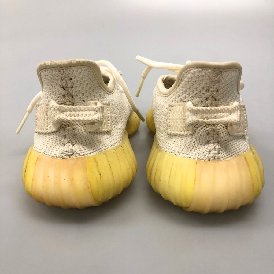 アディダス スニーカー イージー ブースト350 V2 レディース サイズ22.5cm ホワイト adidas YEEZY BOOS 約22.5cm【AFC29】