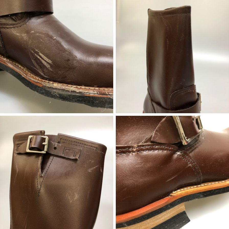 レッドウィング 2269 エンジニアブーツ メンズ サイズ 7 ブラウン red wing ブーツ 約25.0cm【LA】【中古】
