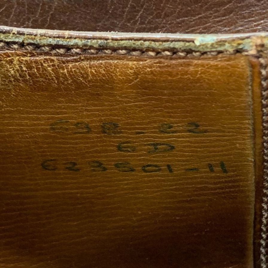 ジェイエムウエストン Uチップ ブラウン 6D メンズ 革靴 J.M. WESTON ビジネスシューズ 約24.5cm【LA】【中古】
