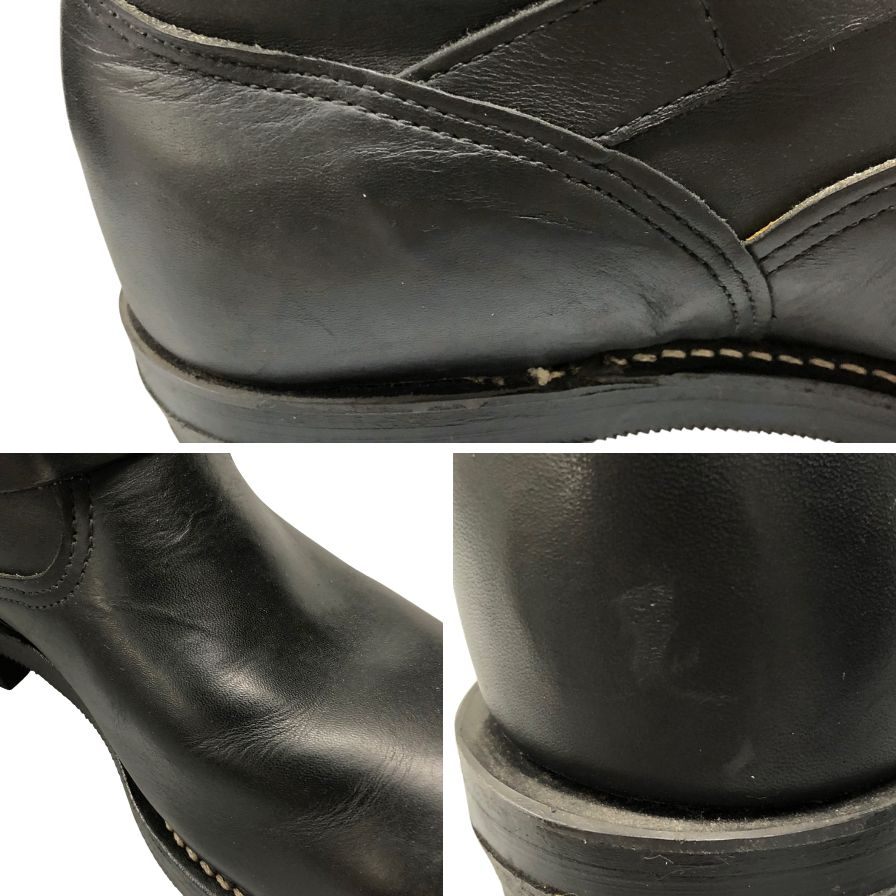 チペワ エンジニアブーツ 27863 スチールトゥ サイズ9E ブラック メンズ CHIPPEWA 約27.5cm【AFC34】