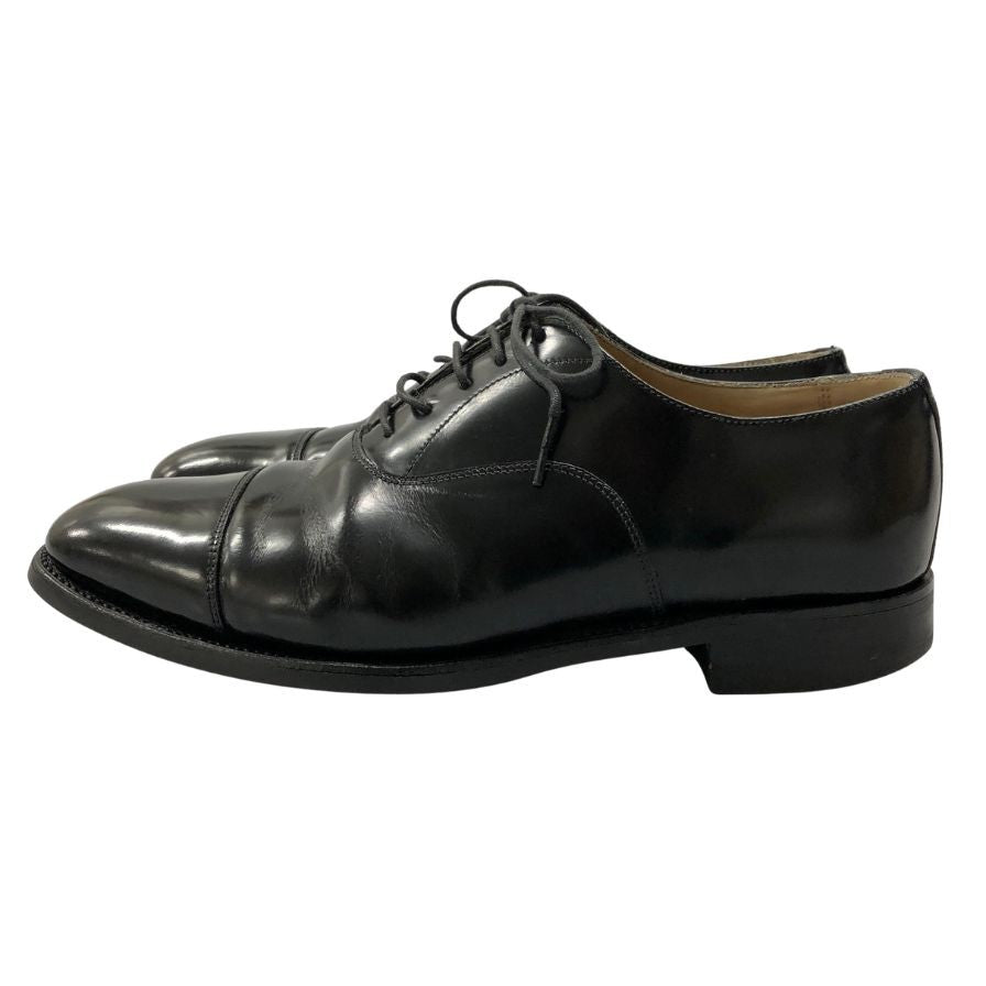 アルフレッドサージェント レザーシューズ ストレートチップ ブラック サイズ7 Alfred Sargent 約25.5cm【AFC5】