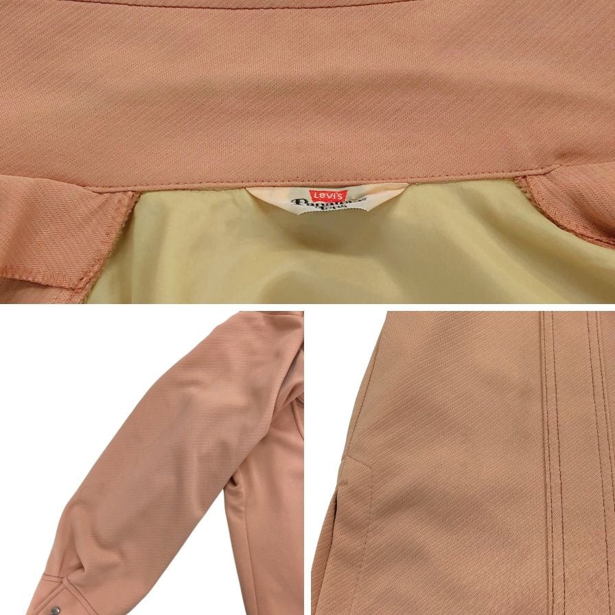 美品◆リーバイス シャツジャケット パナテラ ピンク サイズタグなしS相当 Levi’s 【AFB6】