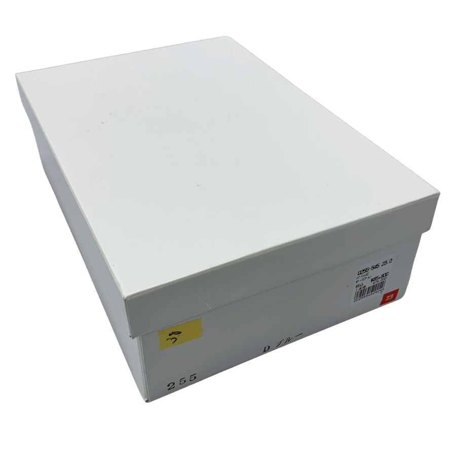 新宿屋 レザーメッシュスニーカー レザー×パイソン 0255-545 23.0cm レディース ブルー shinjukuya 約23.0cm【7-15】