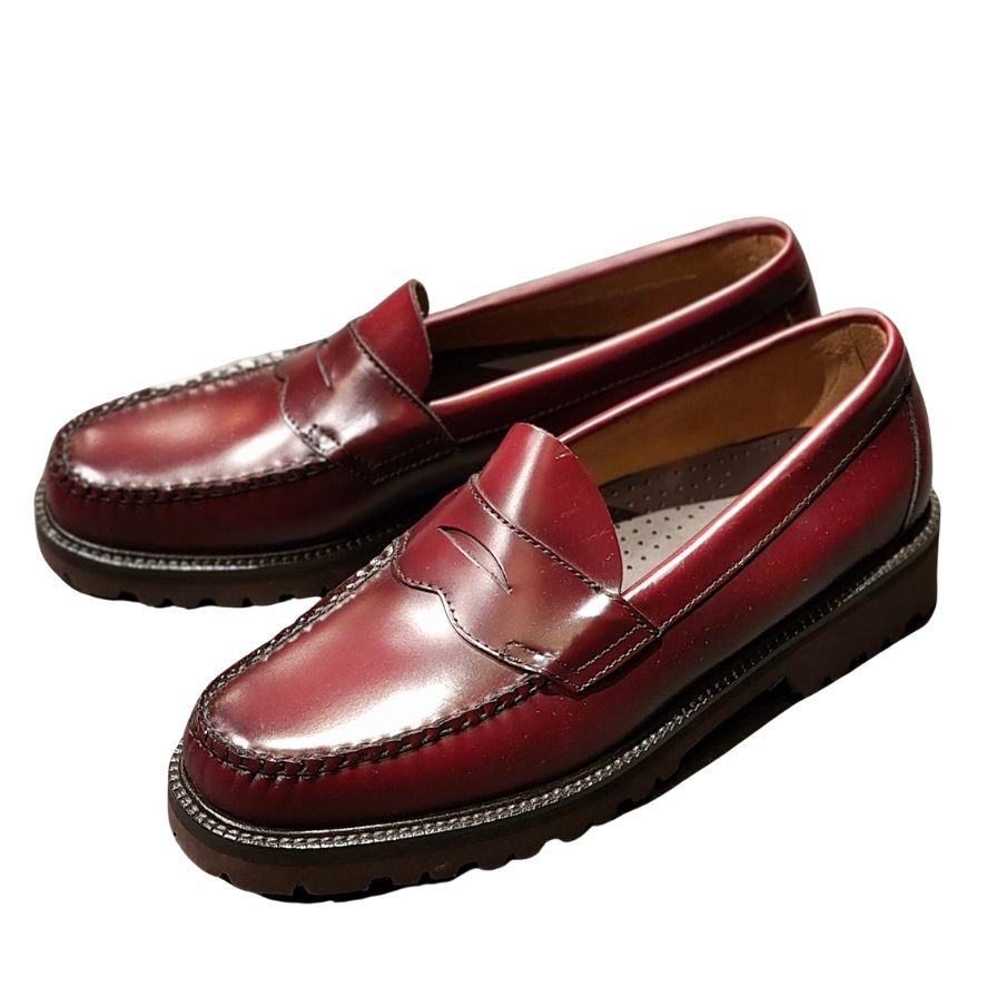 ジーエイチバス ローファー ウィージャンズ ローガン サイズ9 メンズ ブラウン系 G.H.Bass&Co. WEEJUNS LOGAN ローファー 約28.0cm【LA】【中古】