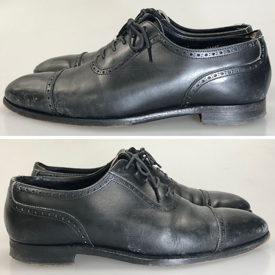 クロケット&ジョーンズ レザーシューズ アルバニー アデレード カーフ ブラウン メンズ サイズUK6E Crockett&Jones 約24.5cm【AFD15】