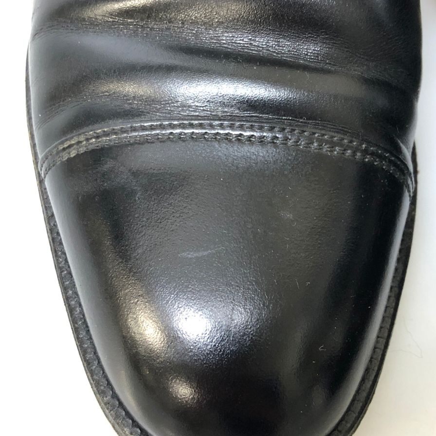 タニノクリスチー ストレートチップ ビジネスシューズ A402 109680 サイズ5 メンズ ブラック TANINO CRISCI 約24.0cm【AFC30】