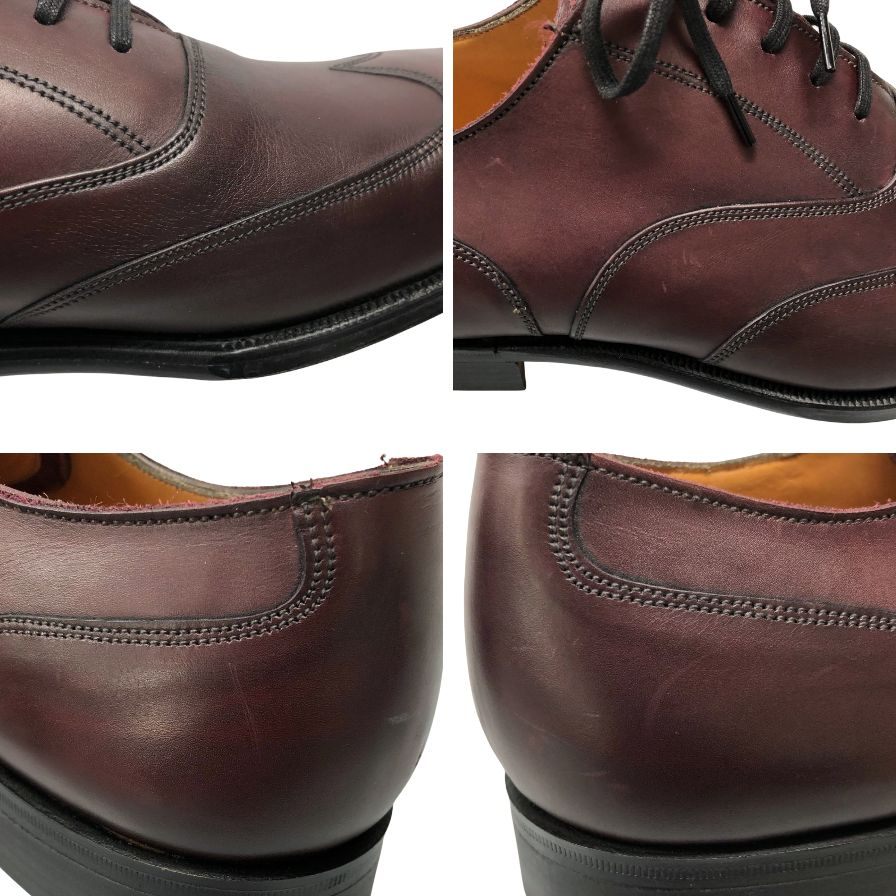 グレンソン レザーシューズ ウイングチップ マスターピース バーガンディ サイズ8.5E メンズ GRENSON ビジネスシューズ 約27.0cm【LA】【中古】