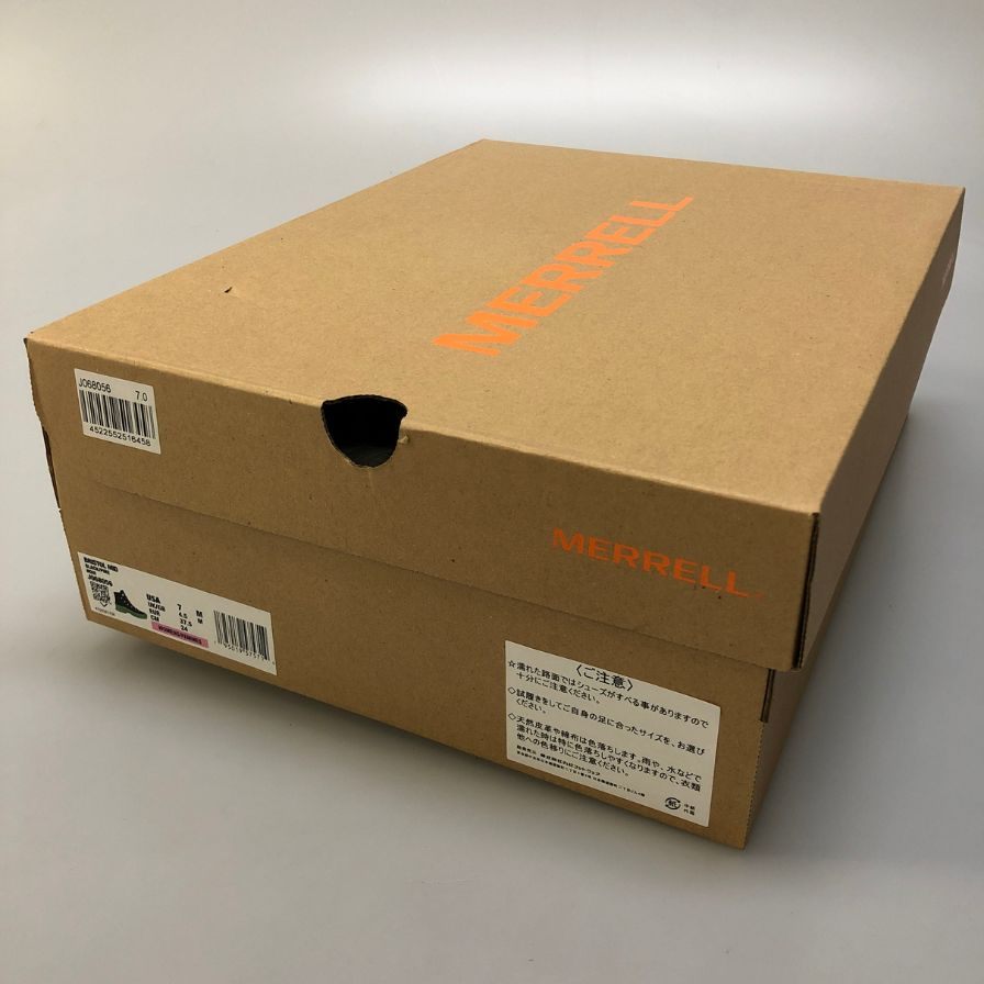 メレル ブーツ トレッキングブーツ Bristol MID レディース サイズ24 ブラック グリーン系 MERRELL 約24.0cm【AFD6】