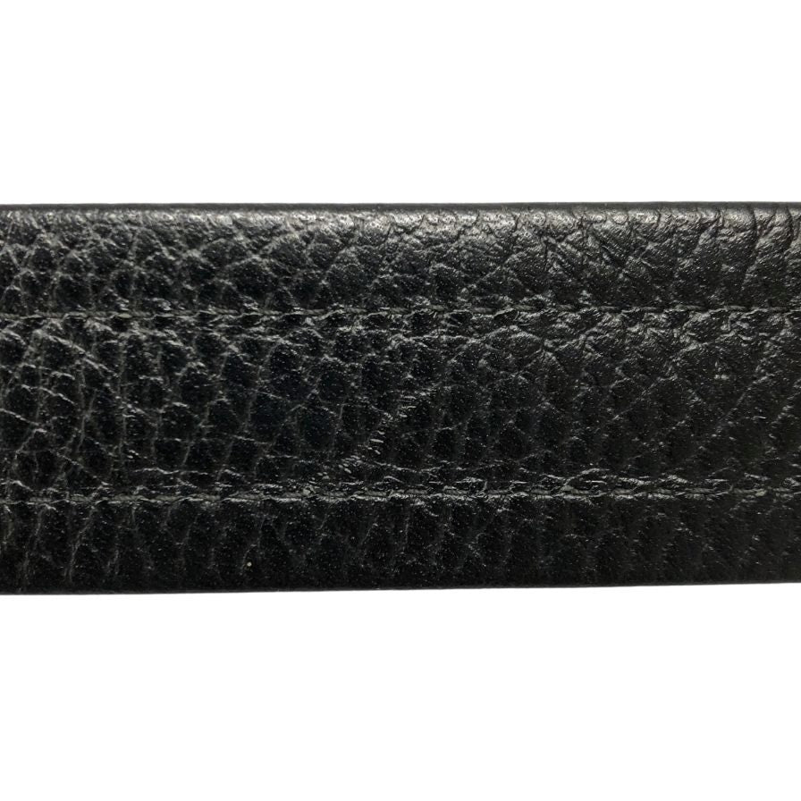 ア テストーニ ベルト レザー ディナミコ ブラック メンズ a.testoni DINAMICO【AFI13】