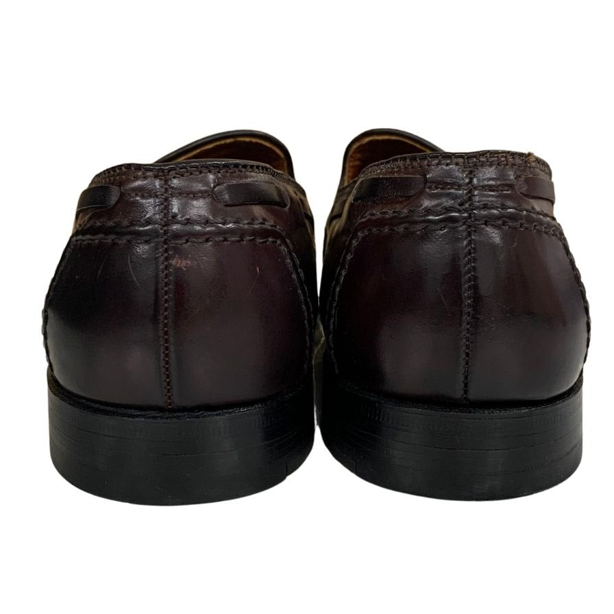 オールデン ブルックスブラザーズ別注 タッセルローファー 06601 コードバン サイズ9.5D ALDEN ローファー 約27.5cm【LA】【中古】