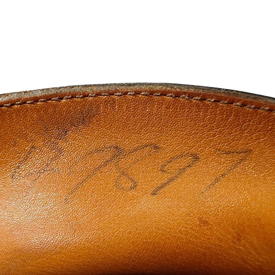 フォスター&サン レザーシューズ ローファー ネイビー メンズ サイズUK7.5相当 Foster&Son ローファー 約26.0cm【LA】【中古】