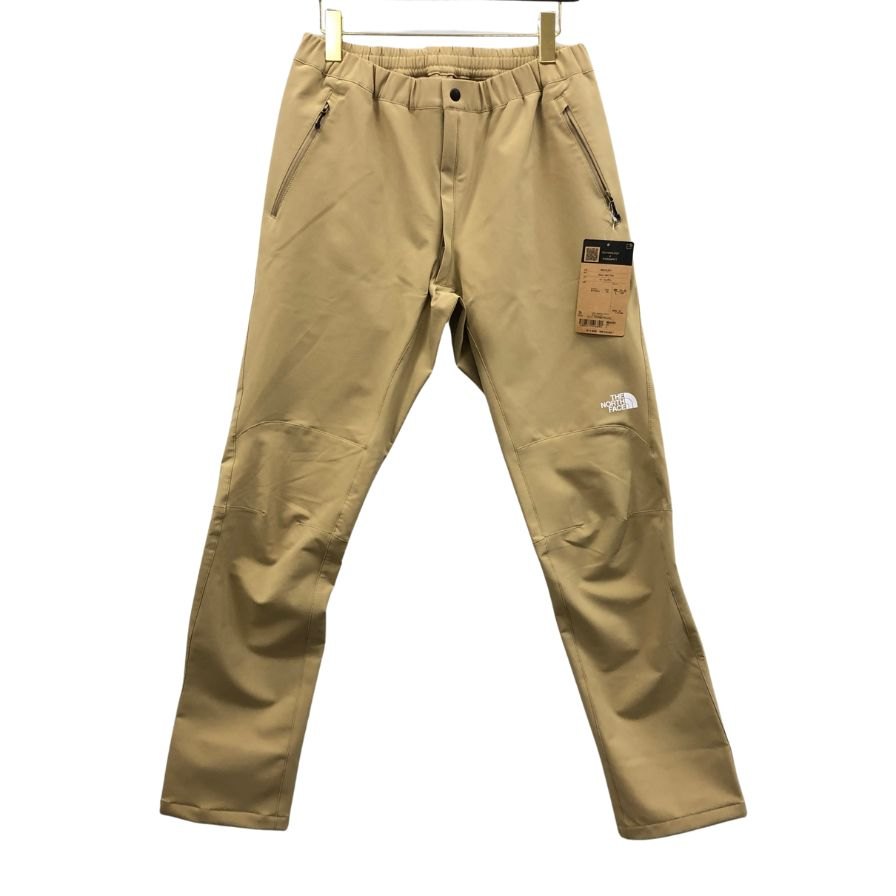 極美品◆ザ ノースフェイス ナイロンパンツ アルパインライトパンツ NB32301 ナイロン ベージュ サイズL メンズ THE NORTH FACE 【AFB28】