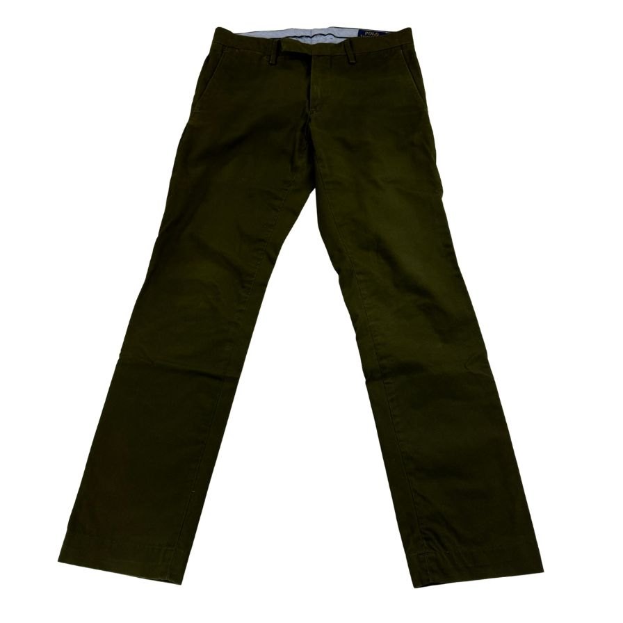ポロ ラルフローレン チノパンツ ストレッチスリムパンツ カーキ メンズ サイズ 29/32 POLO RALPH LAUREN 【AFB10】