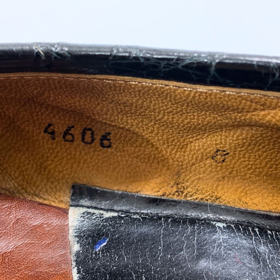 デュカル 4606 コッココールド ペニーローファー ビームス 別注 メンズ サイズ 8ブラック Ducal 約26.5cm【AFC45】