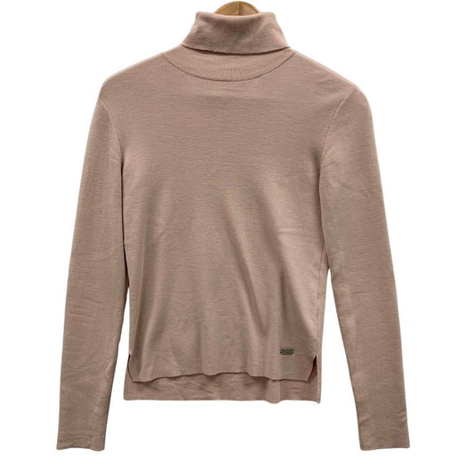 極美品◆フォクシー ニットセーター 39116 タートルネック レディース サイズ38 ピンク系 FOXEY 【AFB22】