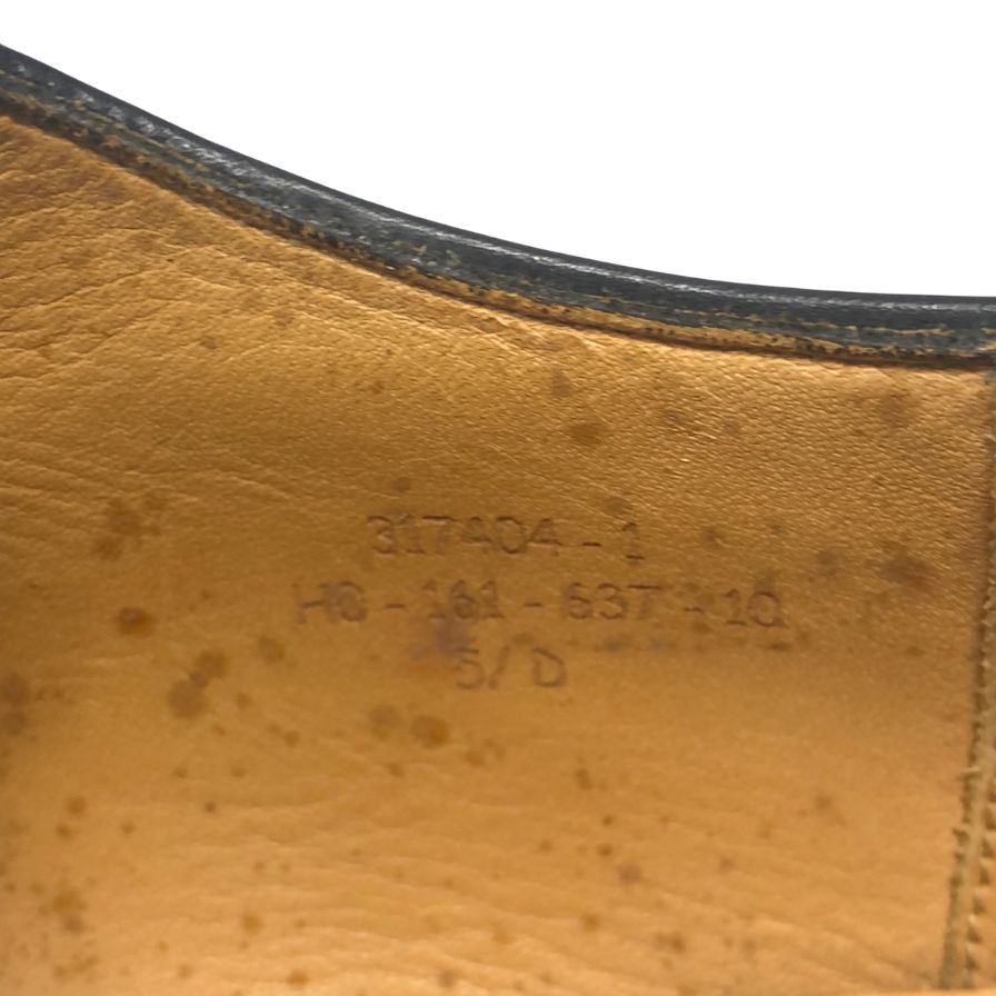 ジェイエムウエストン レザーシューズ スプリットトゥ 黒 サイズ5D J.M. WESTON 約25.0cm【LA】