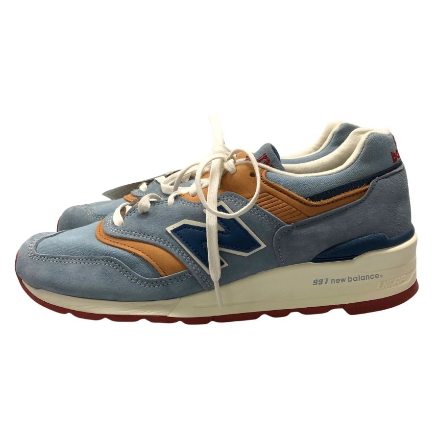 ニューバランス スニーカー M997D0L USA製 ブルー サイズ9 NEW BALANCE 約27.0cm【AFD6】