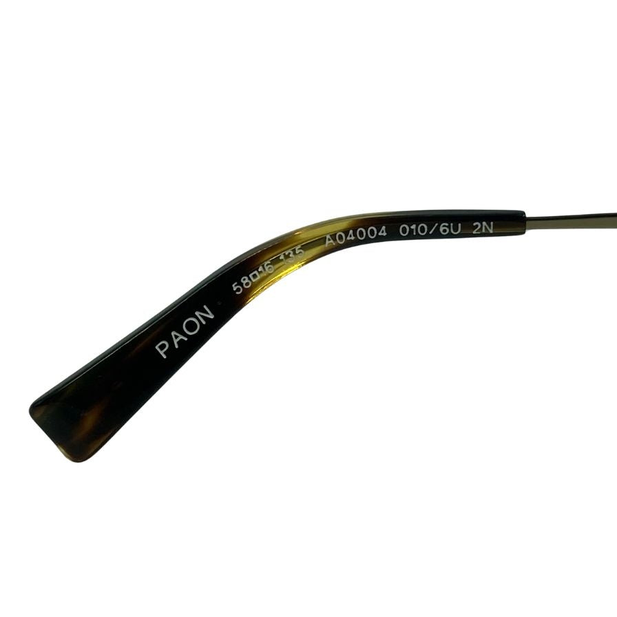 アランミクリ × オリバーピープルズ サングラス 0A04004 ティアドロップ 総柄 ブラウン系 メンズ alain mikli × oliver peoples【AFI2】