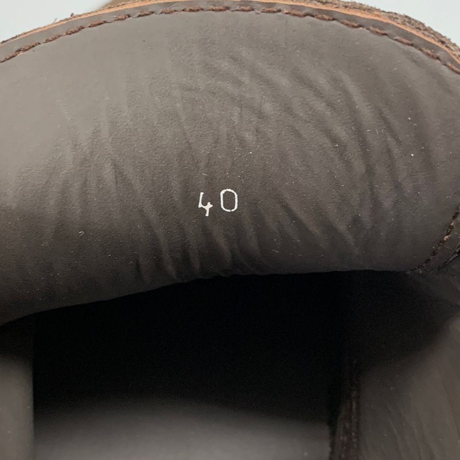 ロイドフットウェア レザーシューズ チャッカブーツ スエード クレープソール メンズ サイズ40 ブラック系 Lloyd Footwear 約25.0cm【AFD1】