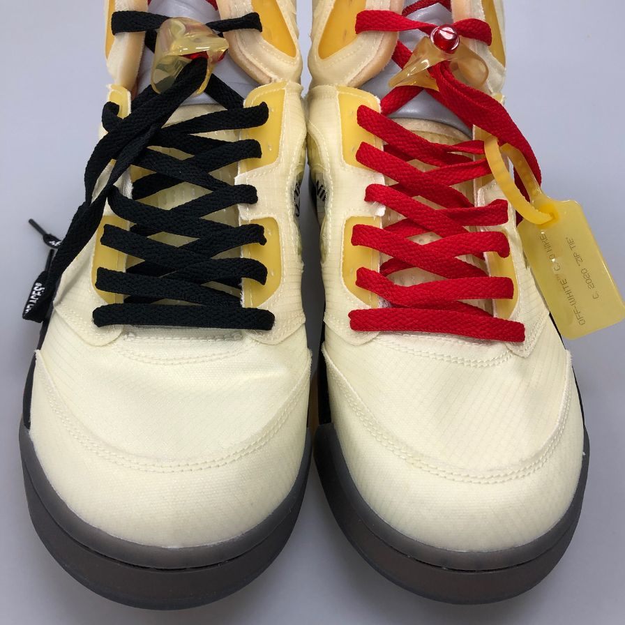 ナイキ エア ジョーダン 5 レトロ SP DH8565 100 オフホワイト 31cm NIKE AIR JORDAN 5 RETRO SP 約31+cm【AFD15-2】