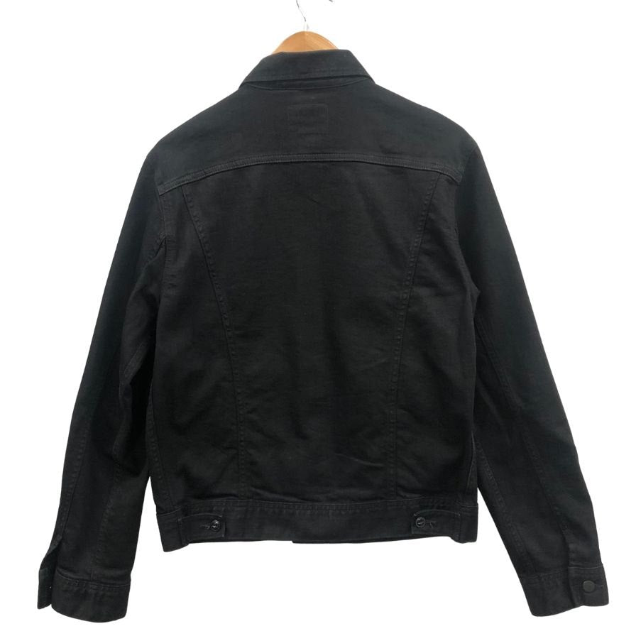 美品◆ポロラルフローレン デニムジャケット チュニジア製 ブラック サイズM POLO RALPH LAUREN 【AFB44】